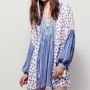 Free People Rain or Shine Tunic Dress
